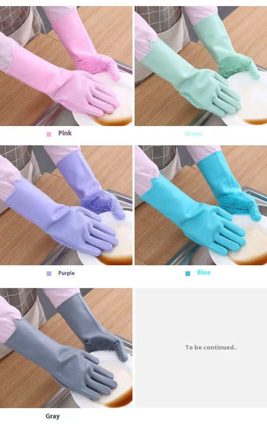 Silicone Dishwashing Magic Gloves